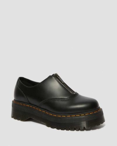 Tenis De Plataforma Dr Martens Aurian Ii Smooth Cuero Para Mujer DR3181J